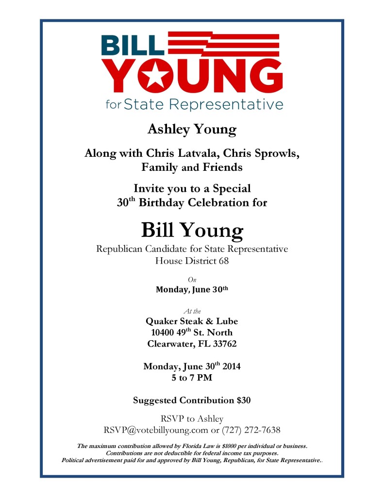 Bill Young birthday bash