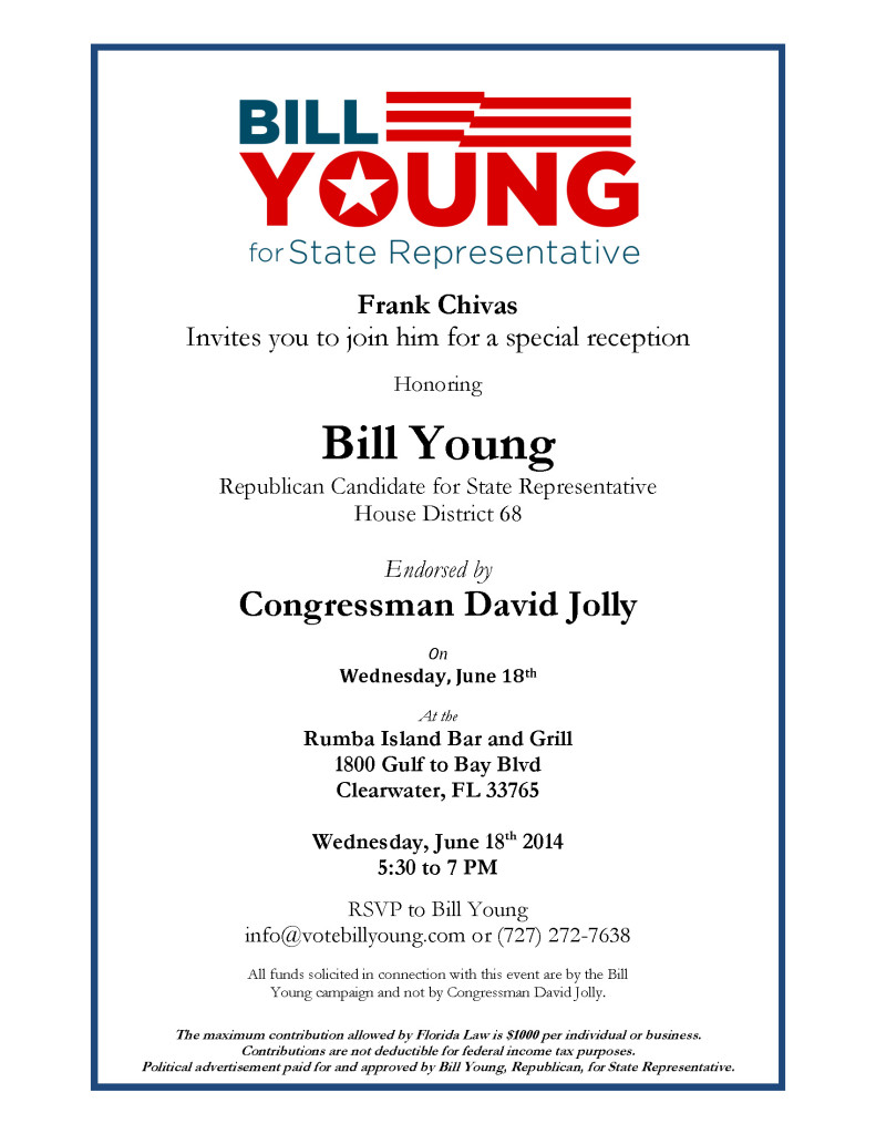 bill young invitation june 18