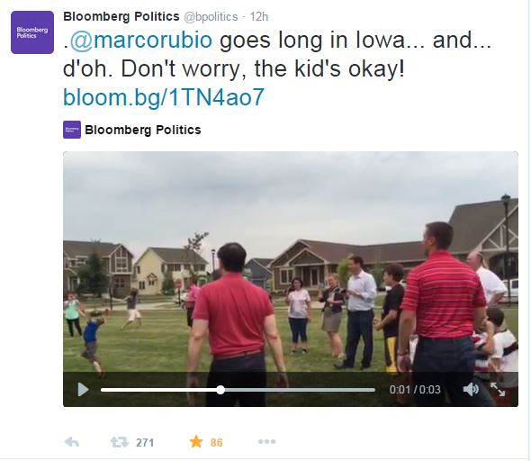Rubio football fail