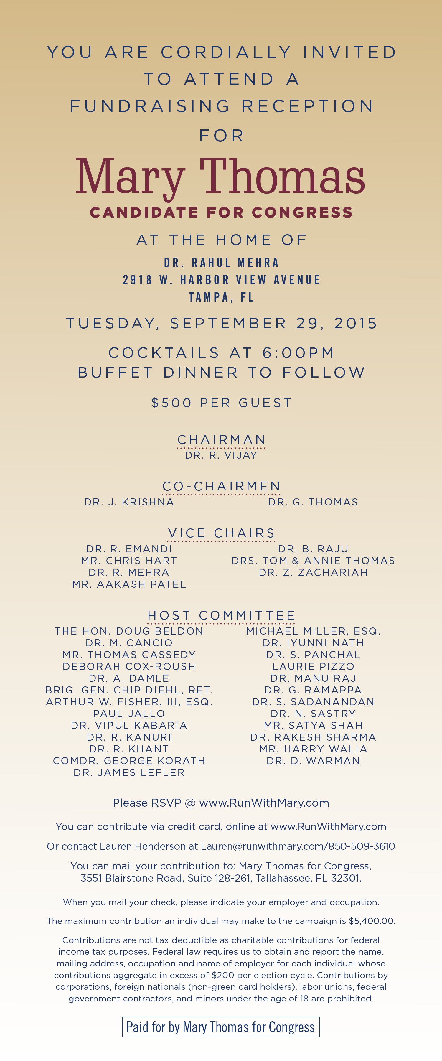 Thomas Fundraiser 09-29