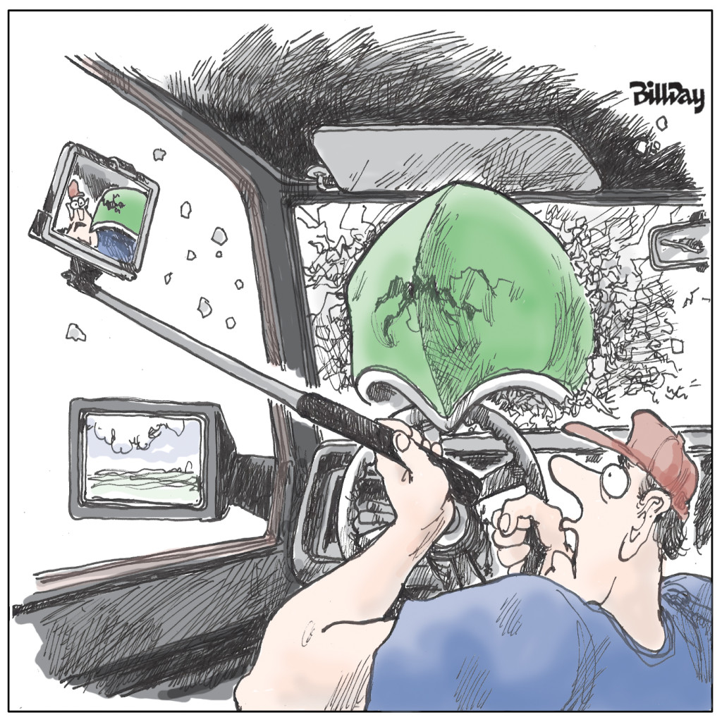 day, bill - selfie stick