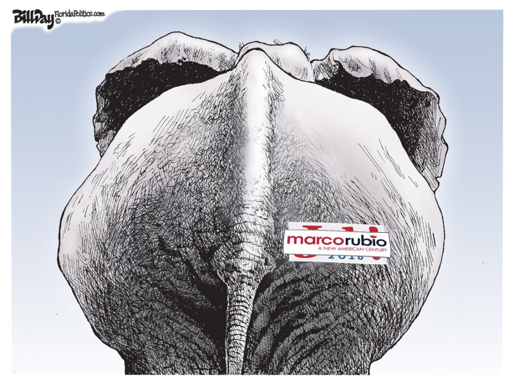 BILL DAY RUBIO STICKER